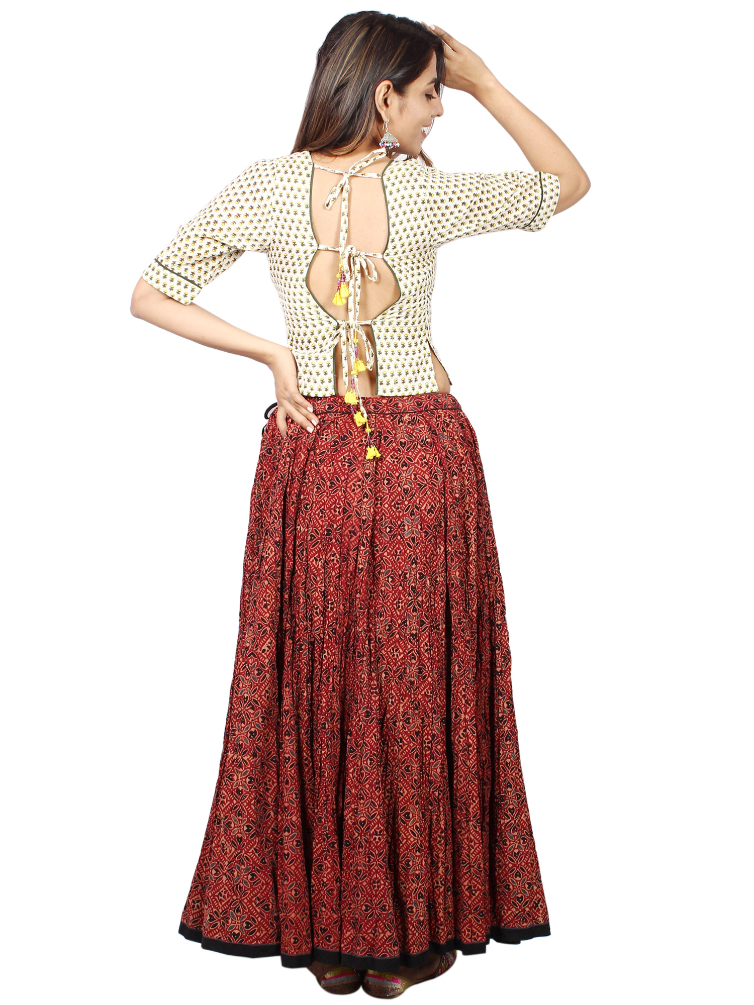 Rajasthani Artisan Crafted Cotton Kurta with Pants