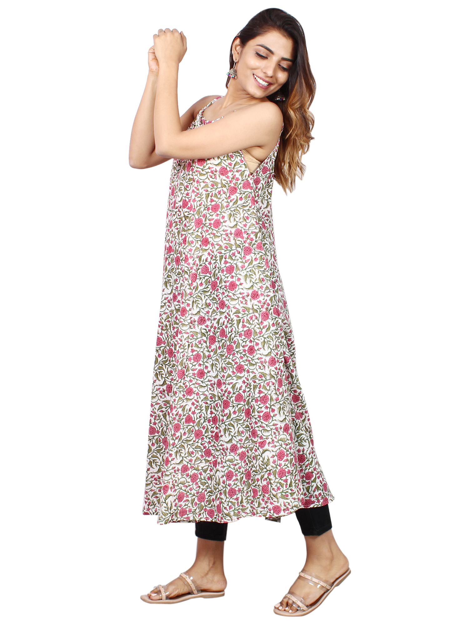 Pure Cotton Printed 3-Piece Kurta Dupatta Set - Detail